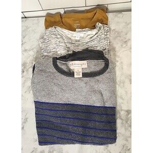 Philosophy Cashmere & J.Jill Pure Jill Women’s Med/Sm Blouses Shirt Top Casual-3